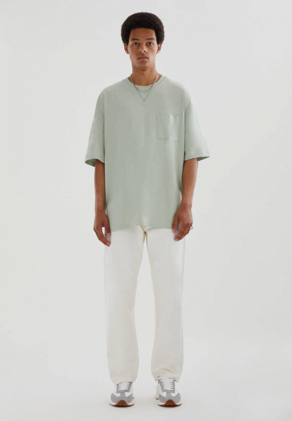 

Футболка Pull&Bear, Бирюзовый