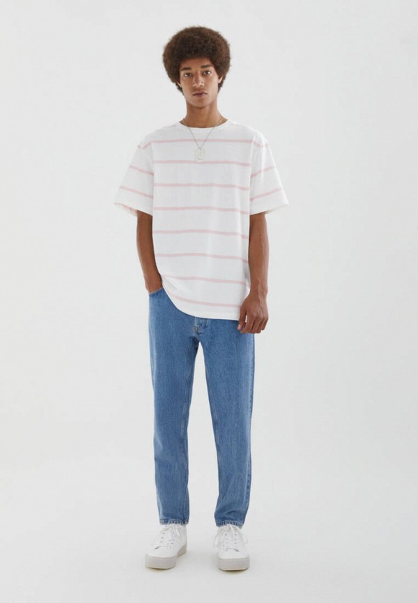 

Футболка Pull&Bear, Белый, Join Life