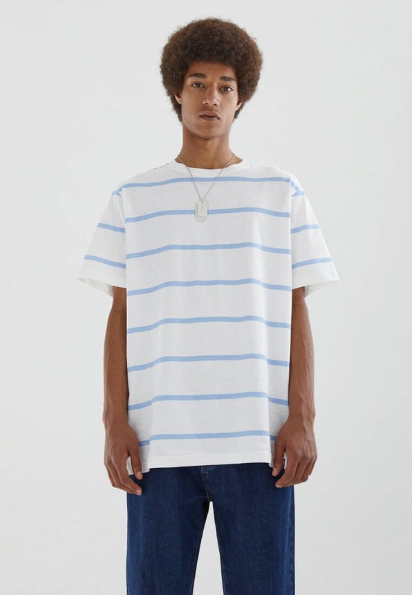 

Футболка Pull&Bear, Белый, Join Life