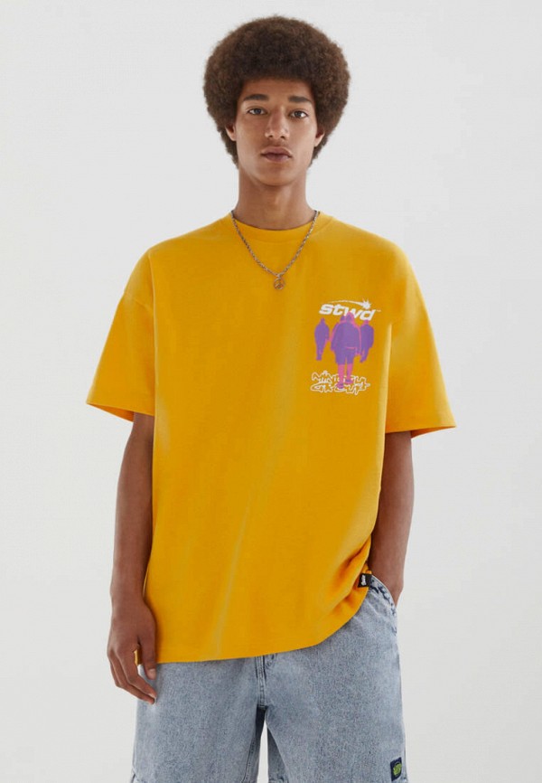 

Футболка Pull&Bear, Оранжевый