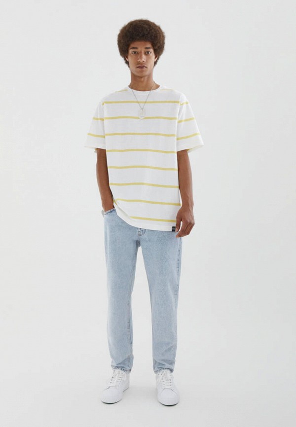 

Футболка Pull&Bear, Белый, Join Life
