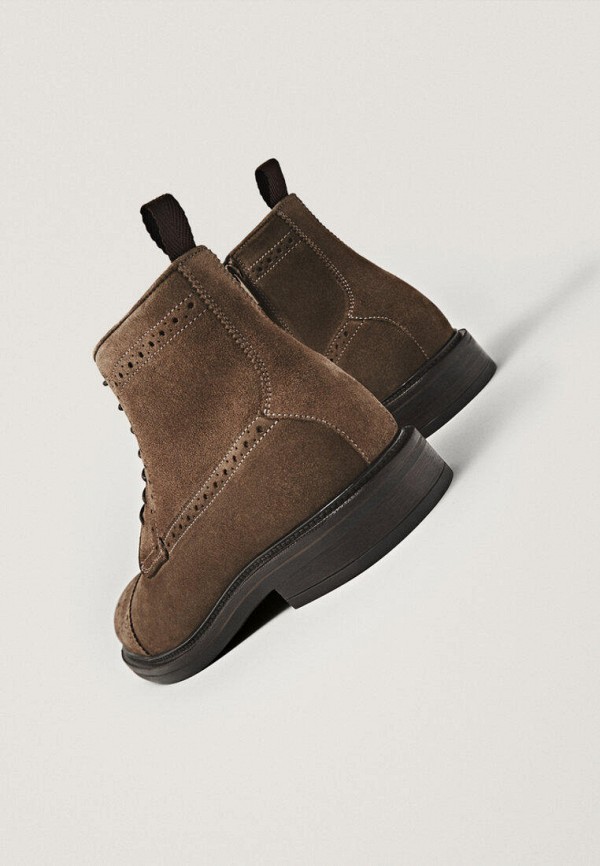 Ботинки Massimo Dutti цвет коричневый  Фото 4