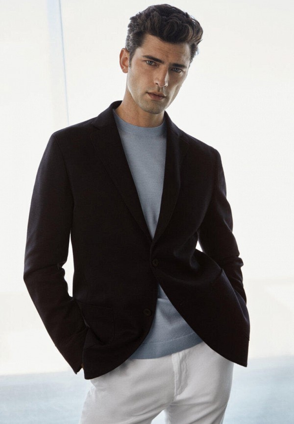 

Пиджак Massimo Dutti, Синий