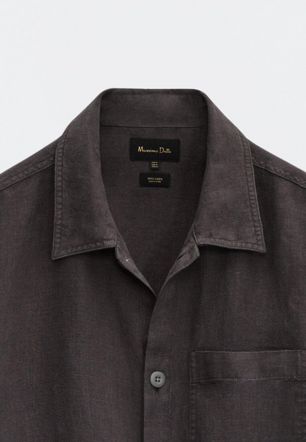 

Рубашка Massimo Dutti, Серый