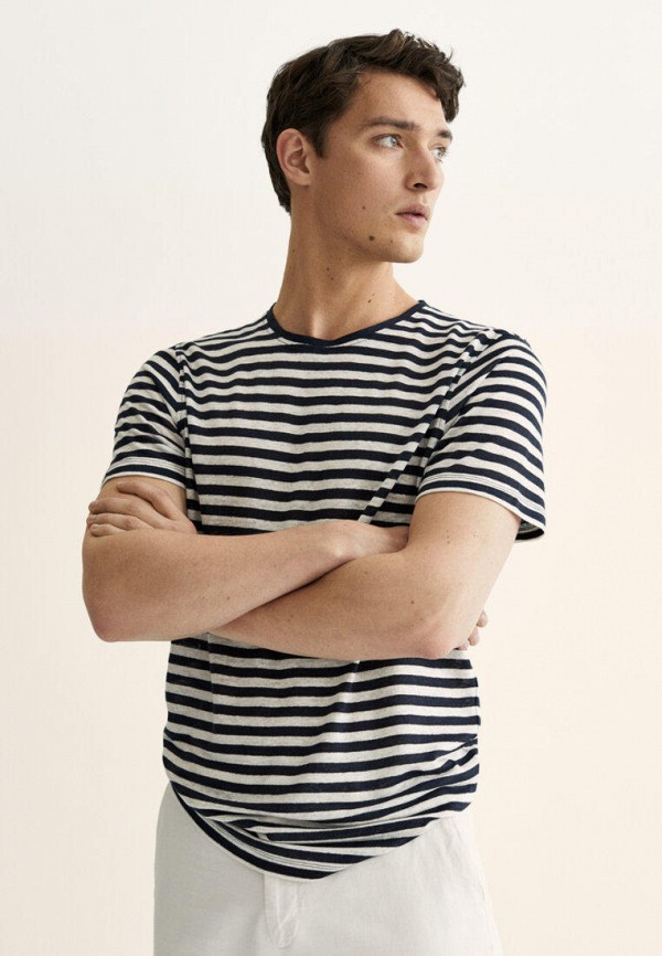 

Футболка Massimo Dutti, Синий
