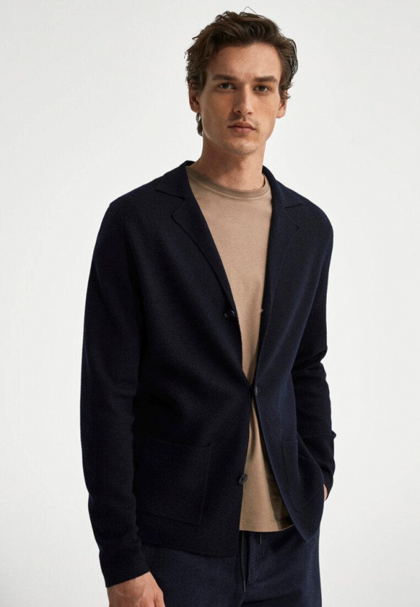 

Кардиган Massimo Dutti, Синий