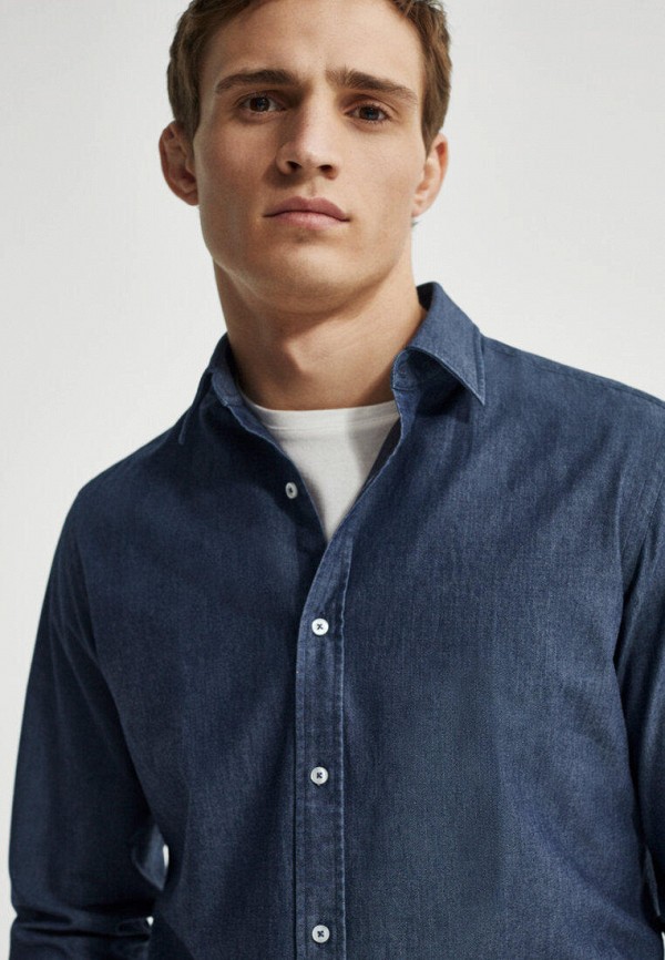 фото Рубашка джинсовая massimo dutti