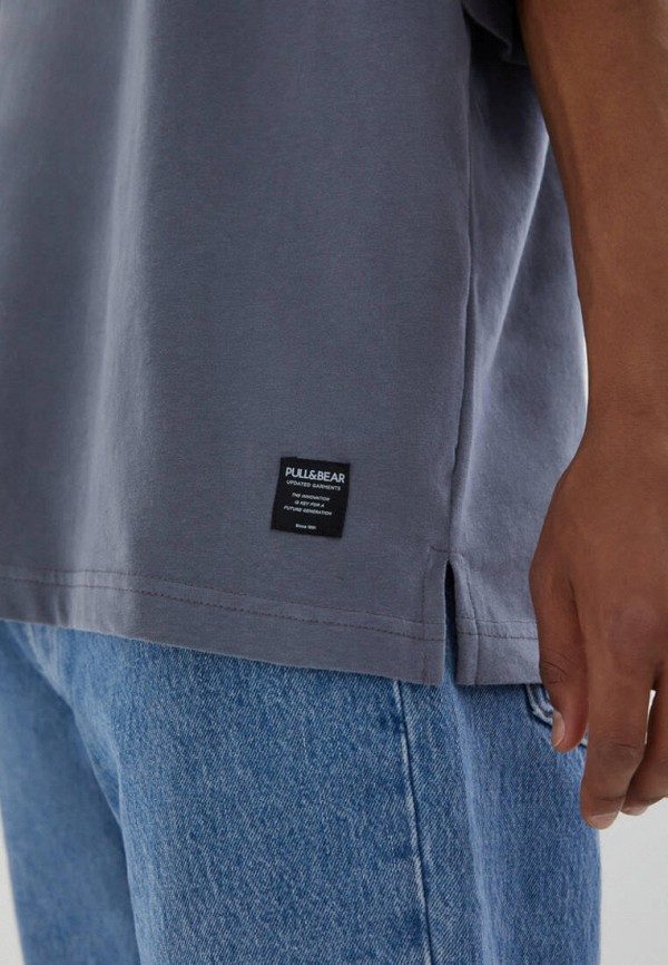 

Футболка Pull&Bear, Серый, Join Life