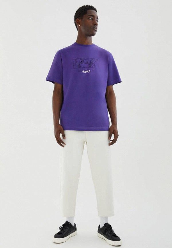 

Футболка Pull&Bear, Фиолетовый