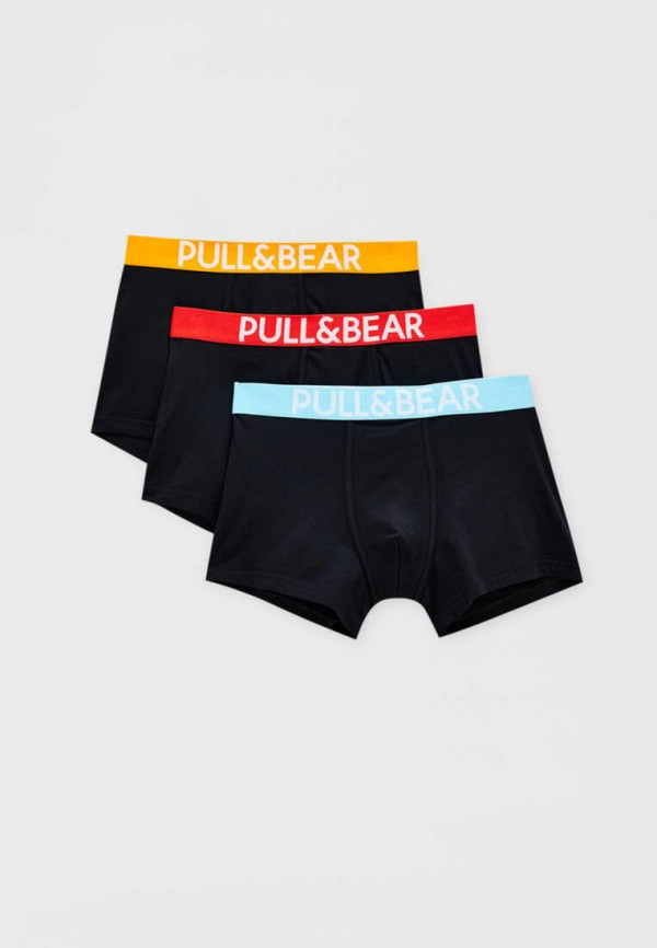 

Трусы 3 шт. Pull&Bear, Черный
