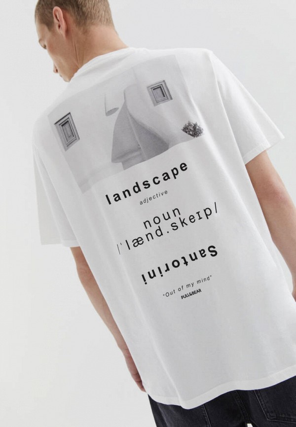 

Футболка Pull&Bear, Белый