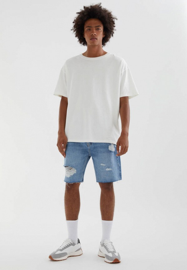 фото Шорты джинсовые pull&bear