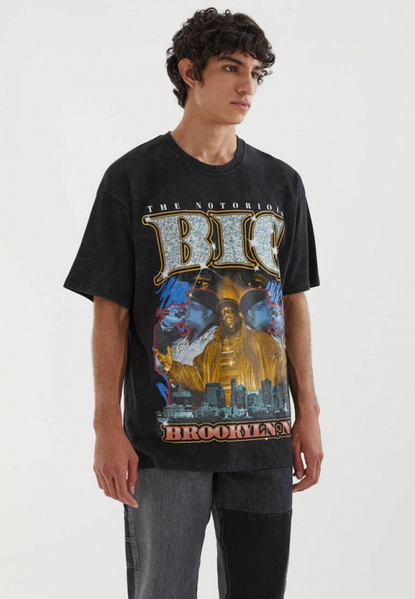 

Футболка Pull&Bear, Черный