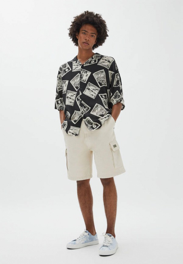 

Рубашка Pull&Bear, Черный