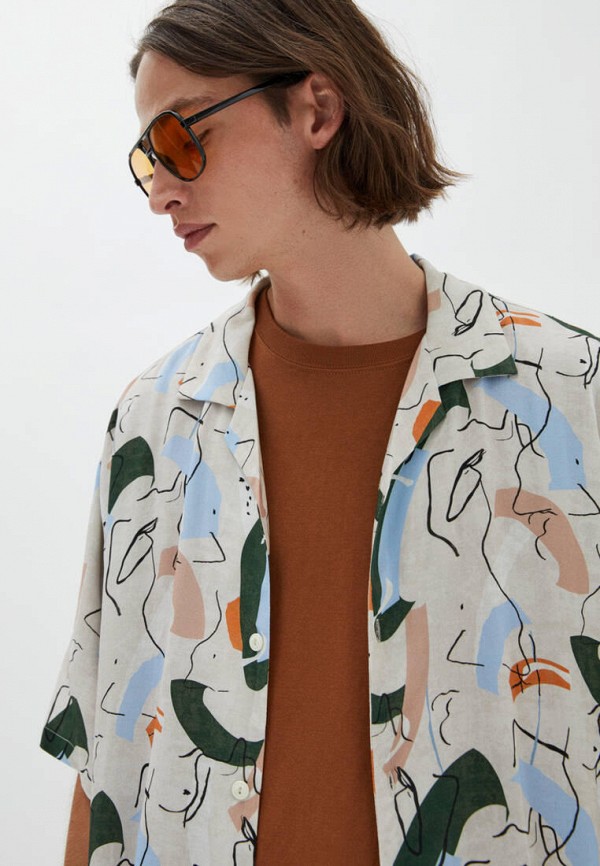 

Рубашка Pull&Bear, Бежевый