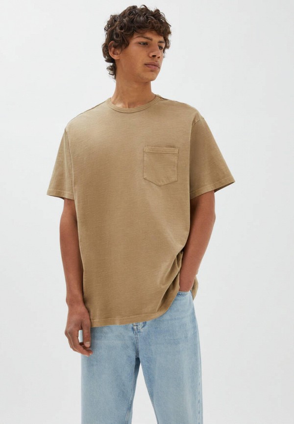

Футболка Pull&Bear, Коричневый