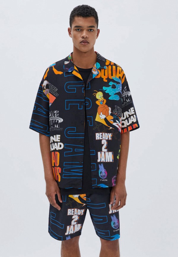 

Рубашка Pull&Bear, Черный