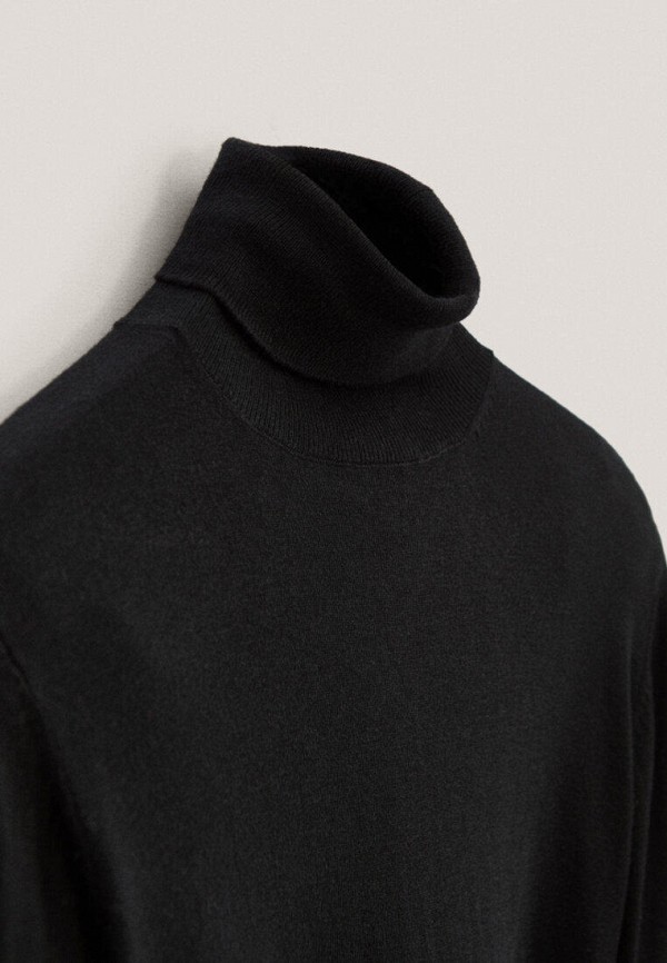 Водолазка Massimo Dutti цвет черный  Фото 7