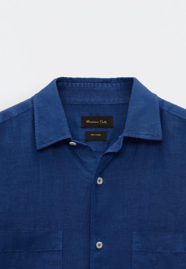 

Рубашка Massimo Dutti, Синий