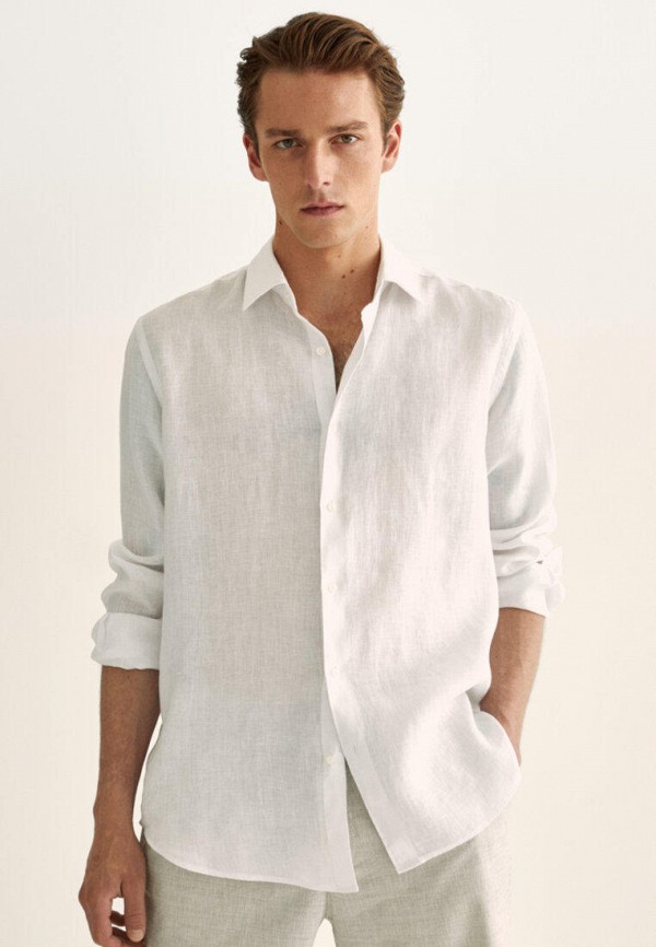 

Рубашка Massimo Dutti, Белый