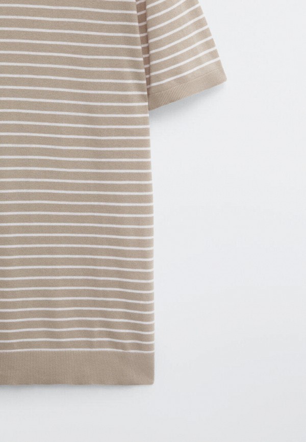 

Футболка Massimo Dutti, Бежевый