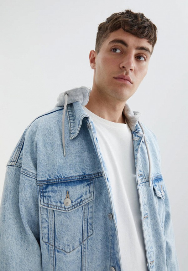 

Куртка джинсовая Pull&Bear, Голубой