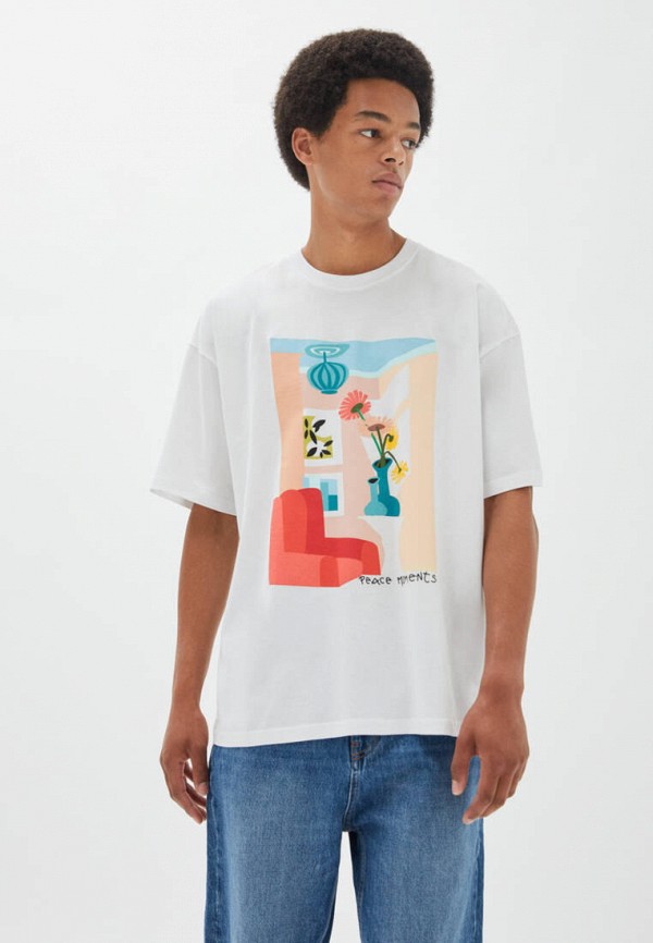 

Футболка Pull&Bear, Белый