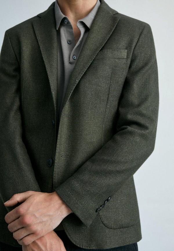 

Пиджак Massimo Dutti, Хаки