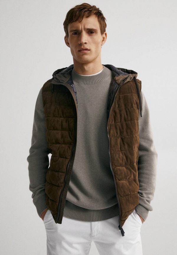 фото Жилет утепленный massimo dutti