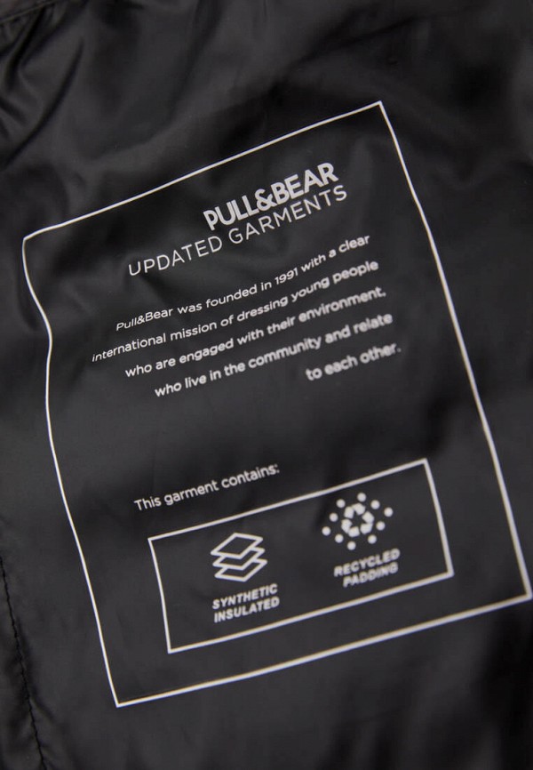 

Куртка утепленная Pull&Bear, Черный
