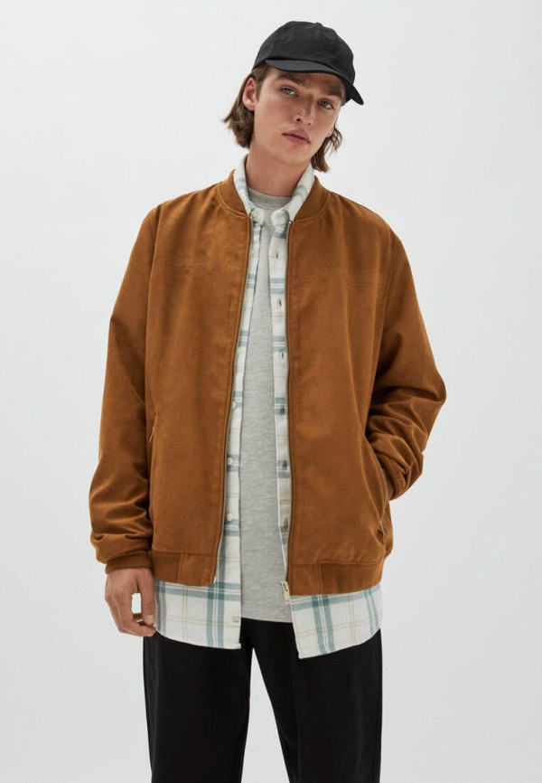 фото Куртка кожаная pull&bear