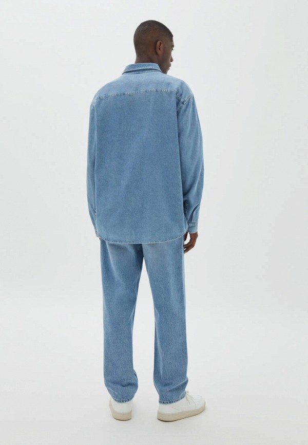 фото Рубашка джинсовая pull&bear