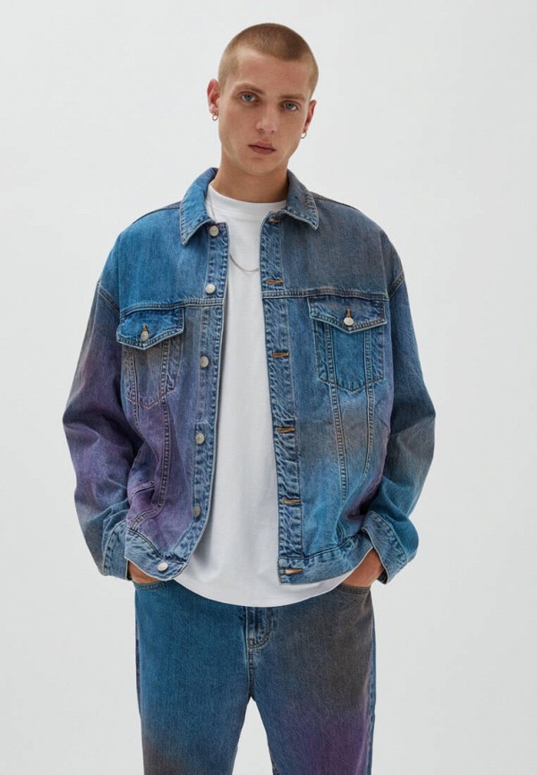 

Куртка джинсовая Pull&Bear, Синий
