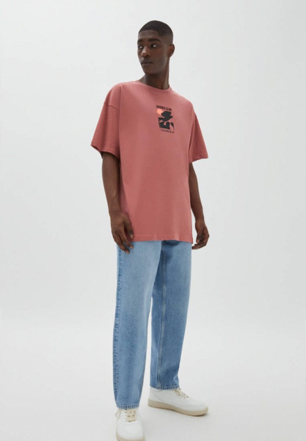 

Футболка Pull&Bear, Розовый