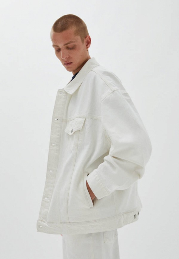 

Куртка джинсовая Pull&Bear, Белый