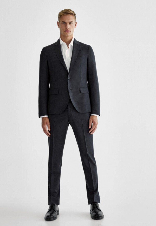 

Пиджак Massimo Dutti, Серый