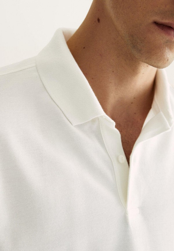 

Поло Massimo Dutti, Белый