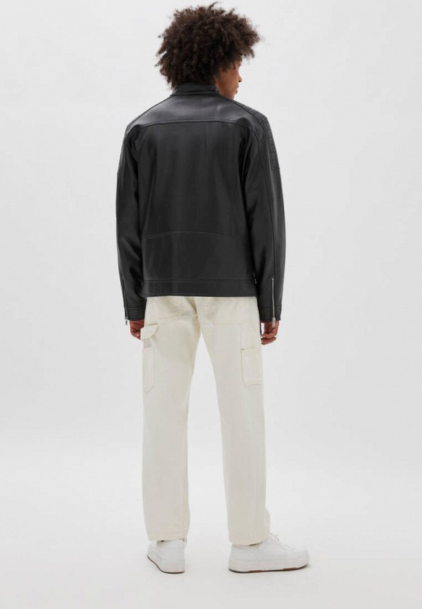 фото Куртка кожаная pull&bear