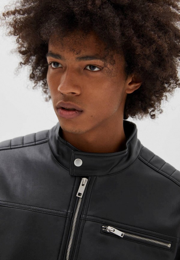 фото Куртка кожаная pull&bear