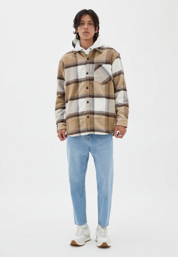 

Рубашка Pull&Bear, Коричневый