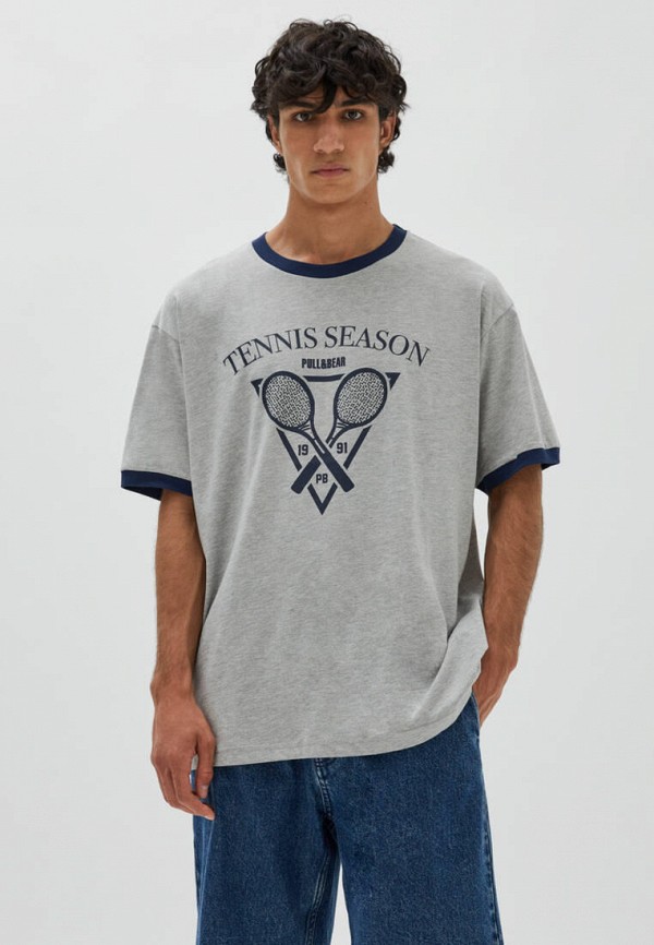 

Футболка Pull&Bear, Серый
