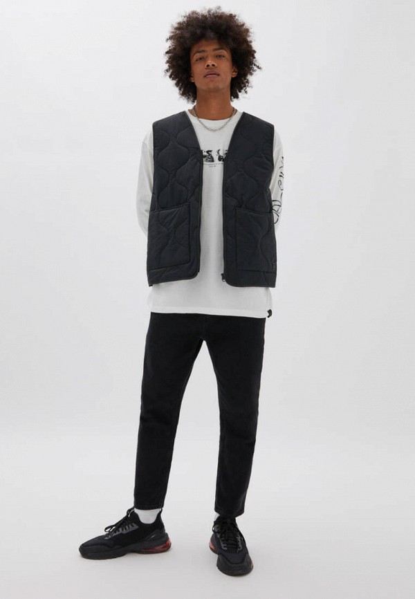 

Жилет утепленный Pull&Bear, Черный
