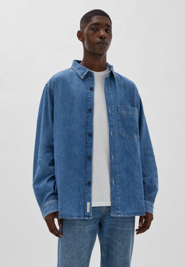 фото Рубашка джинсовая pull&bear