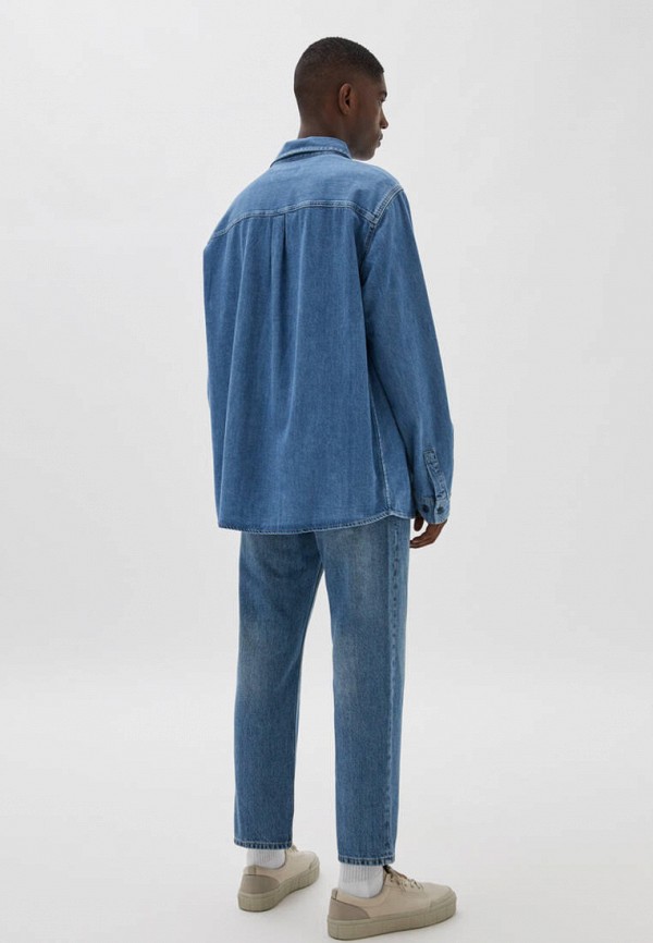 

Рубашка джинсовая Pull&Bear, Синий