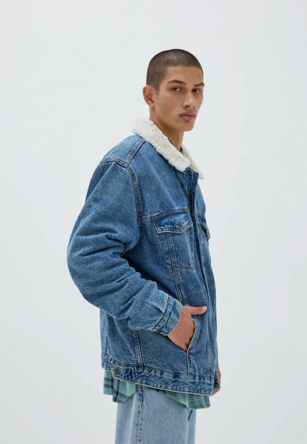 

Куртка джинсовая Pull&Bear, Голубой