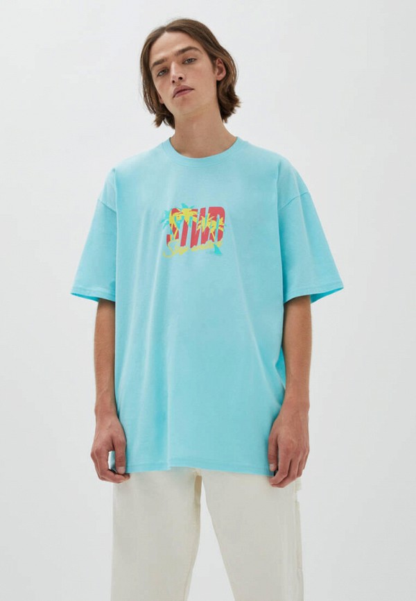 

Футболка Pull&Bear, Голубой