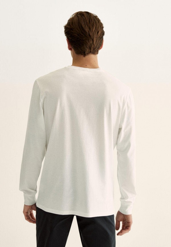 

Лонгслив Massimo Dutti, Белый