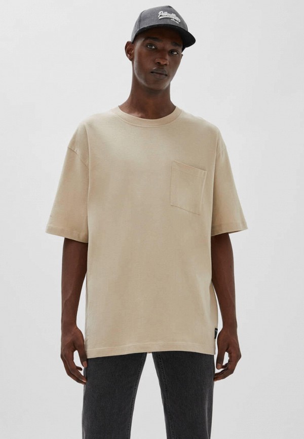 

Футболка Pull&Bear, Бежевый
