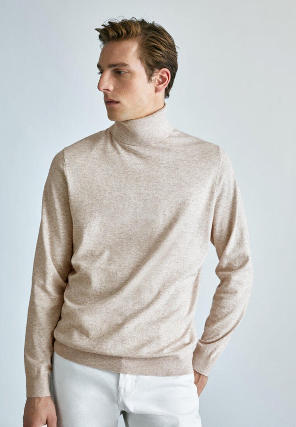 

Водолазка Massimo Dutti, Бежевый