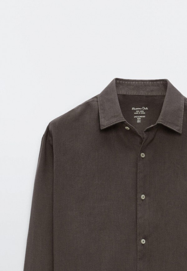 

Рубашка Massimo Dutti, Серый